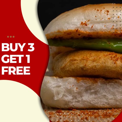 Mumbaiya Vadapav : Buy 3 & Get 1 Free